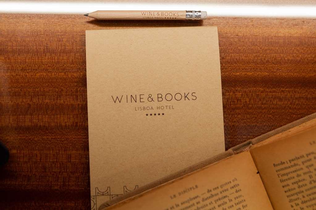 Wine & Books Lisboa Hotel Rum bild Wine and Books